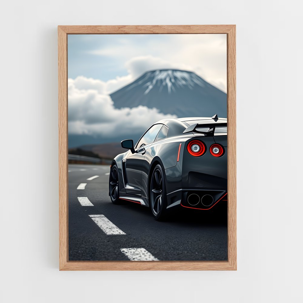 Poster Gt-r nismo élégant – affiche Nissan (vue 4)